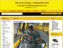 Tablet Screenshot of industrialbikes.com
